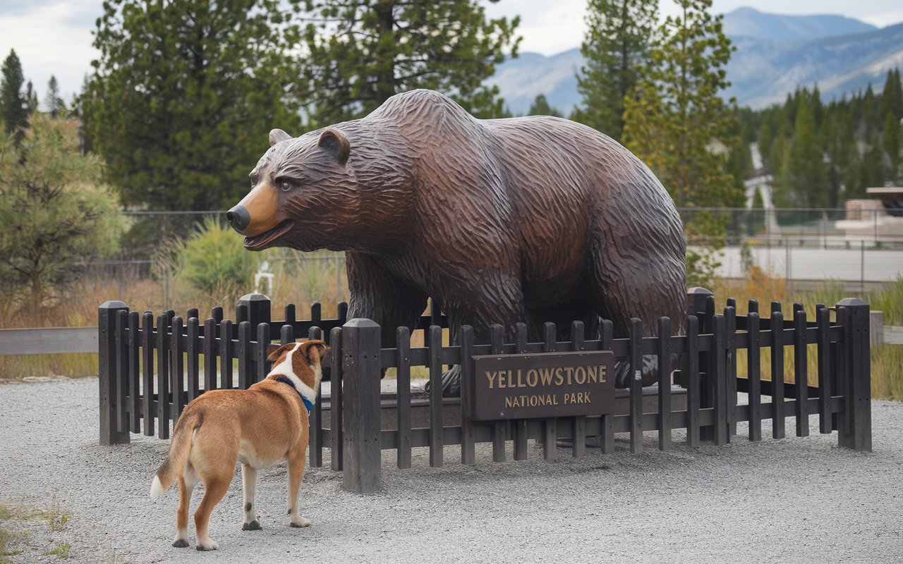 Visiting Yellowstone with Dogs